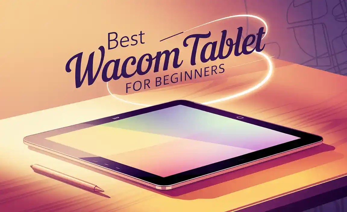 Best Wacom Tablet For Beginners