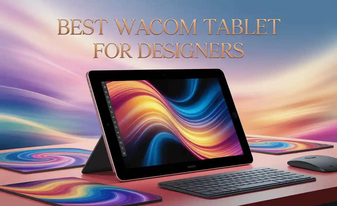Best Wacom Tablet For Designers