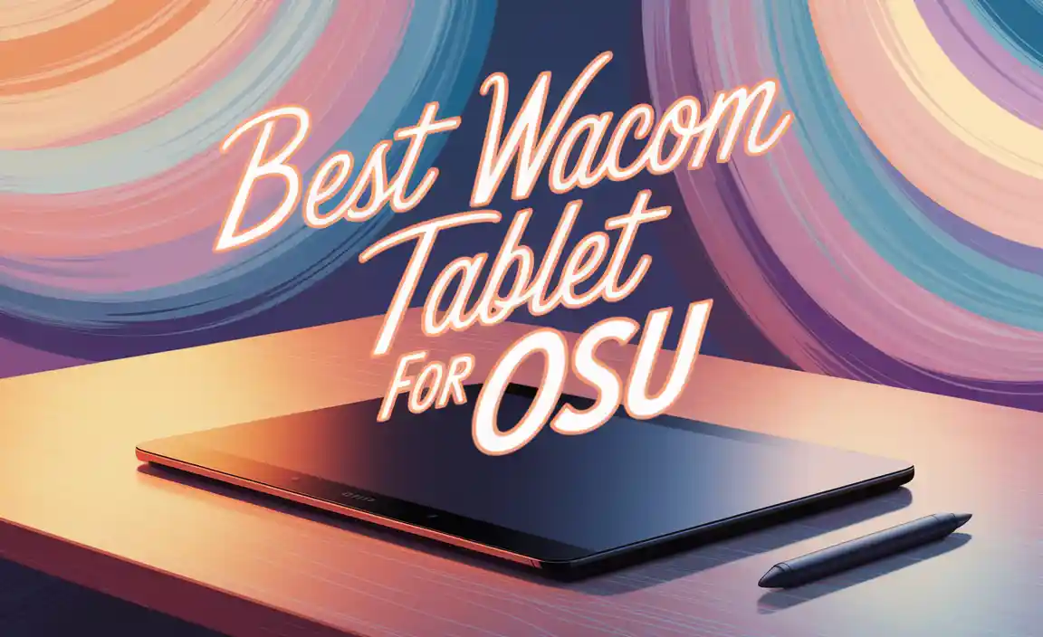 Best Wacom Tablet For Osu