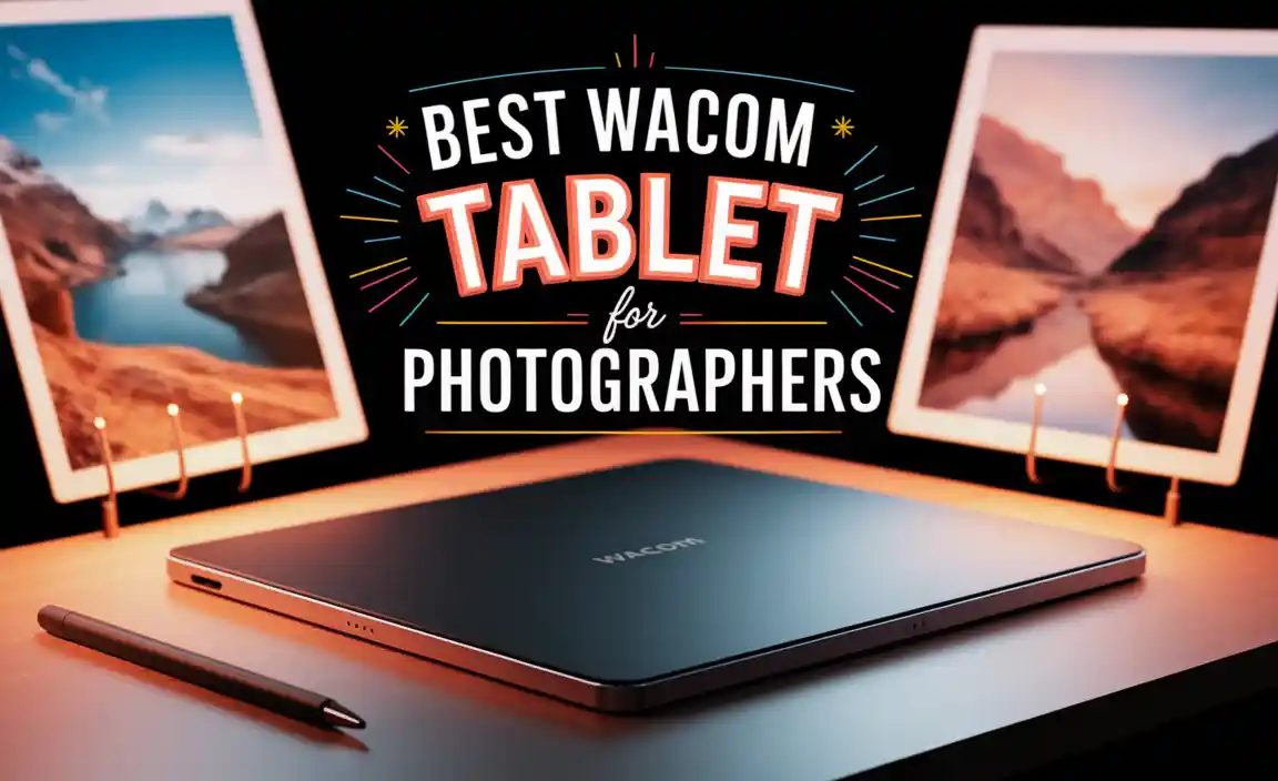 Best Wacom Tablet For Photographers