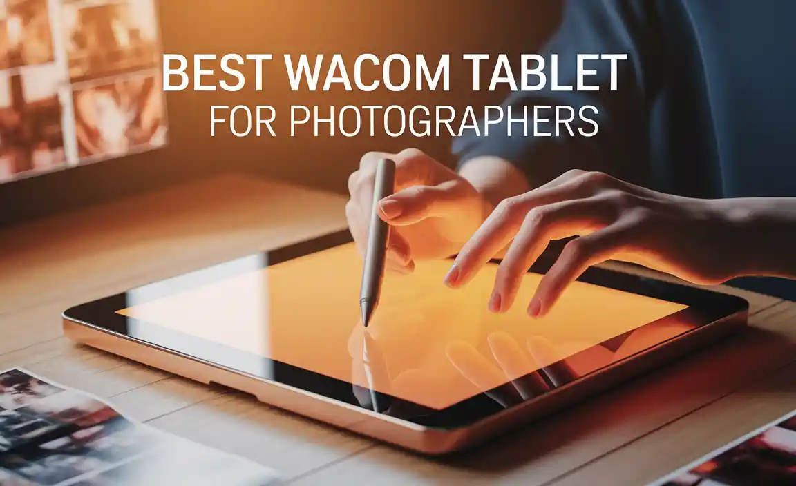 Best Wacom Tablet For Photographers