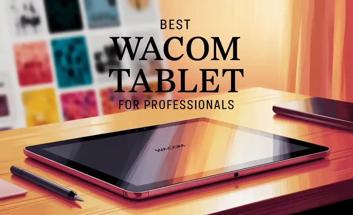 Best Wacom Tablet For Professionals