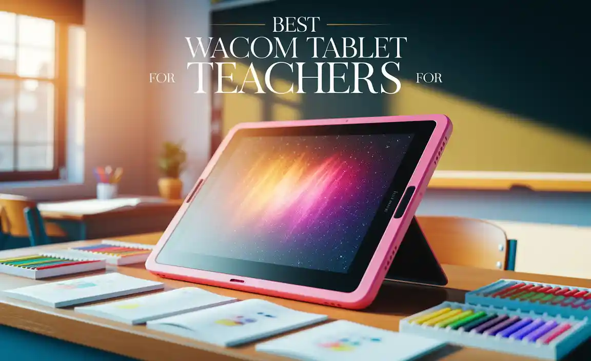 Best Wacom Tablet For Teachers