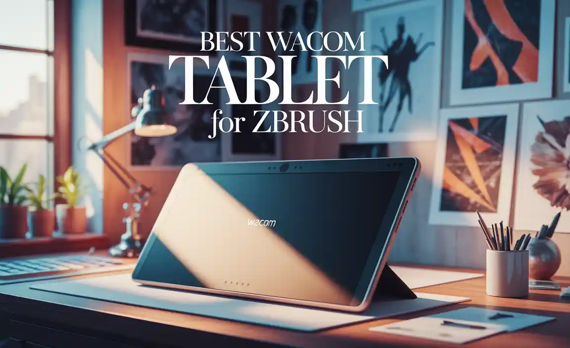 Best Wacom Tablet For Zbrush