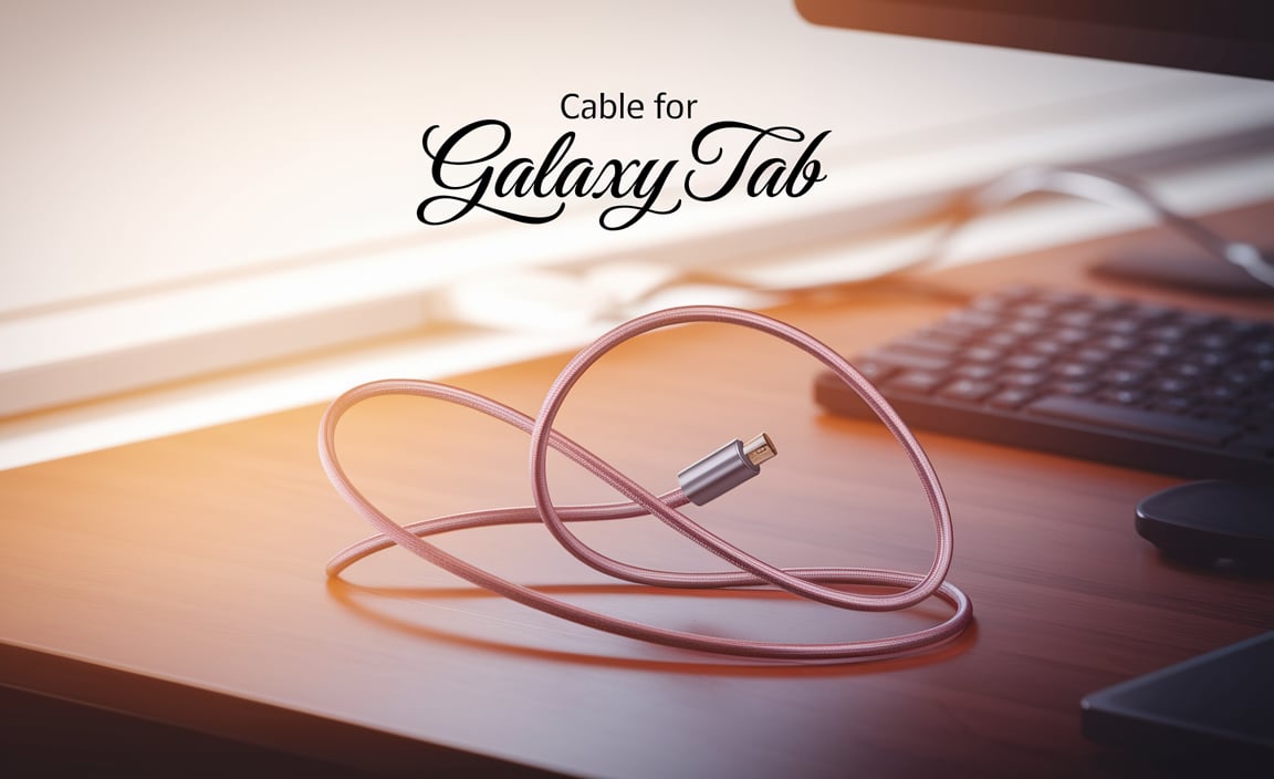 Cable For Samsung Galaxy Tab
