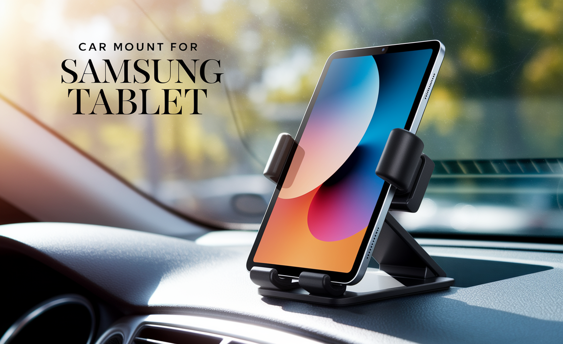 Car Mount For Samsung Tablet