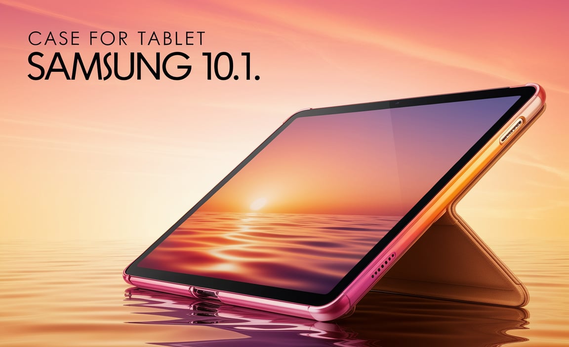Case For Tablet Samsung 10.1