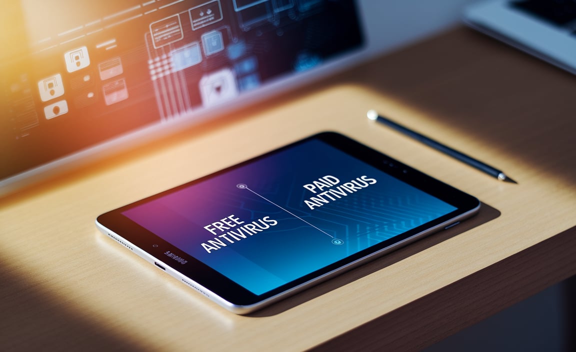 Comparative Analysis of Free vs. Paid Antivirus for Samsung Galaxy Tab