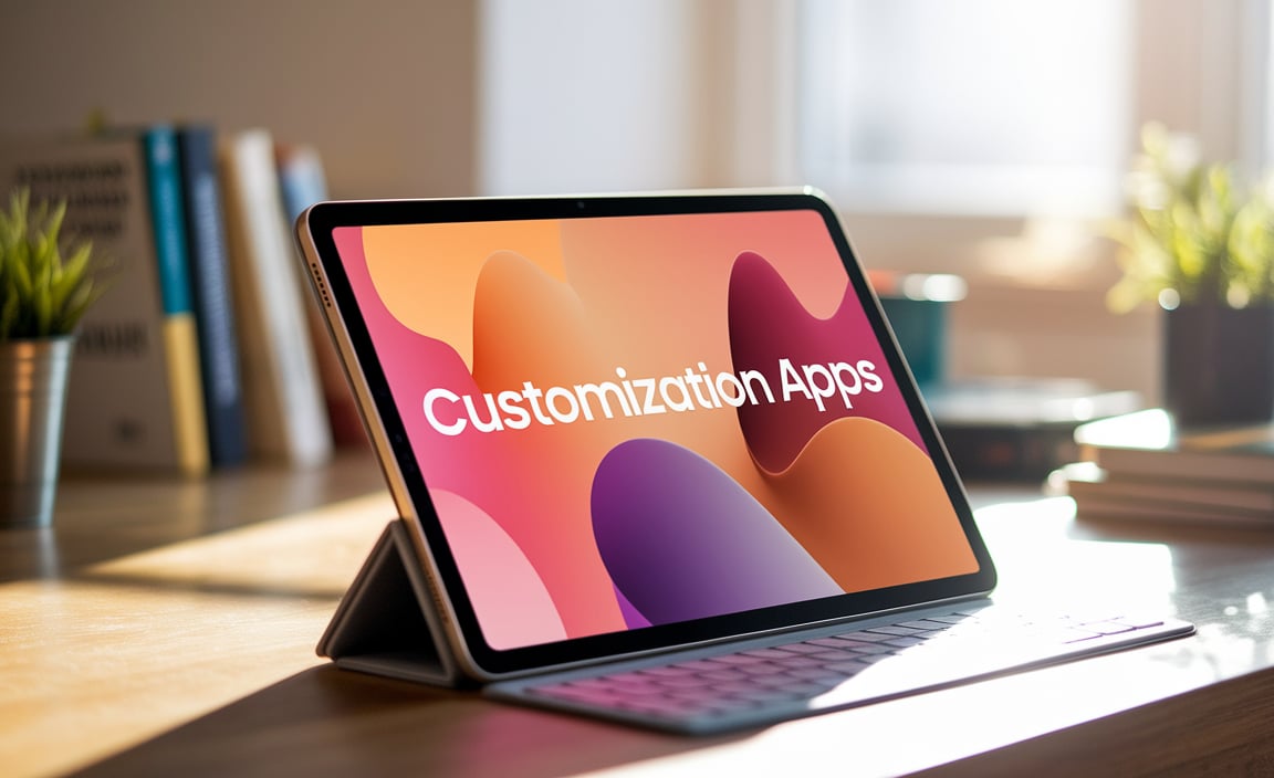 Customization Apps for Samsung Tab