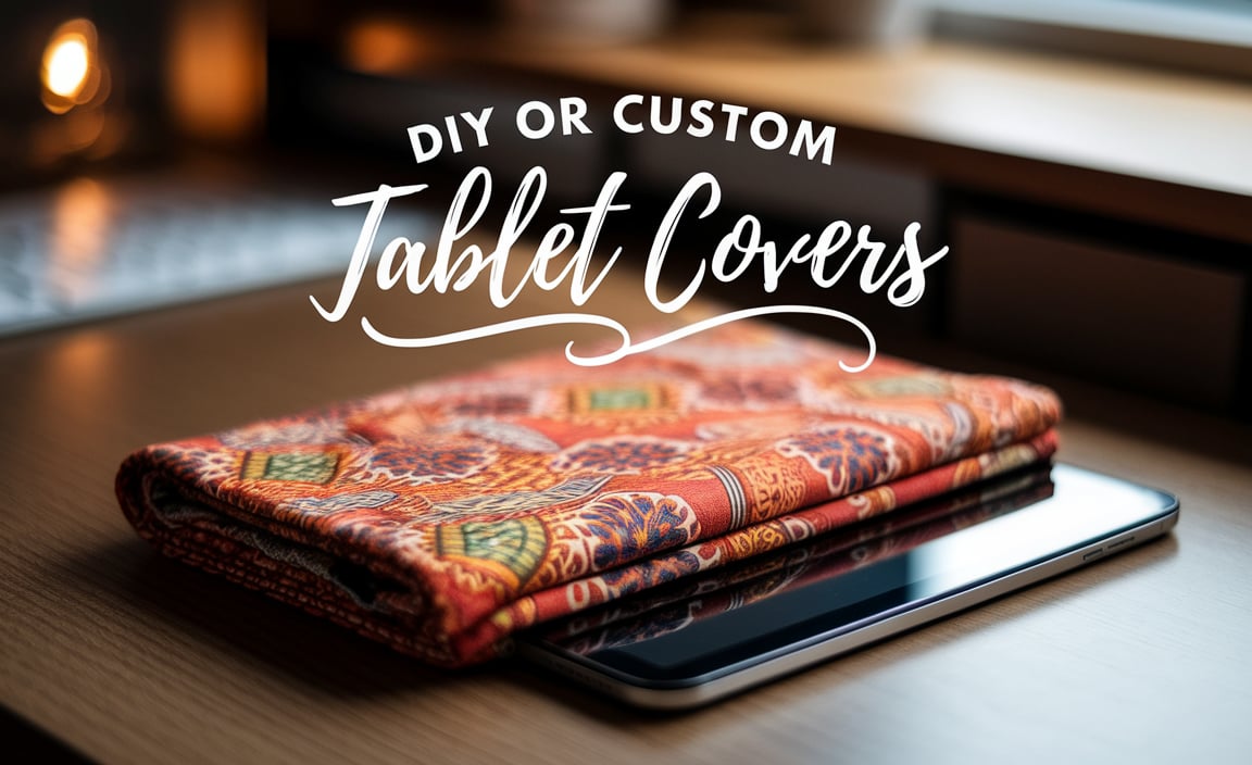 DIY or Custom Tablet Covers