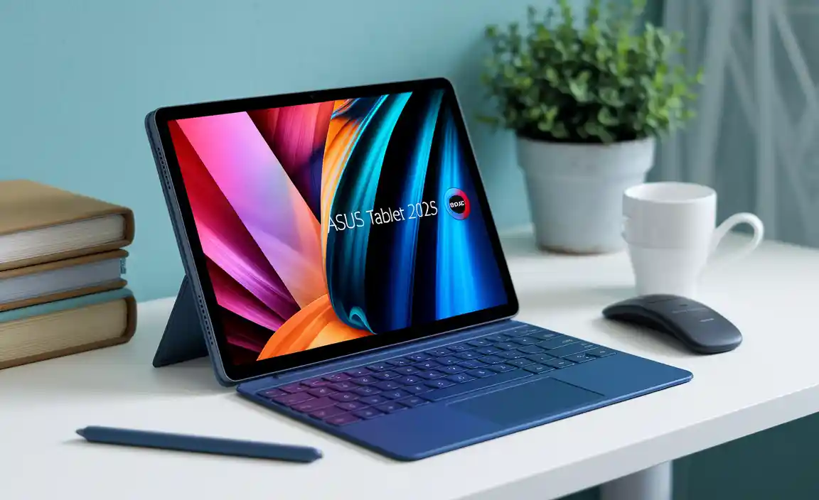 Discover The Asus Tablet With Detachable Keyboard 2025