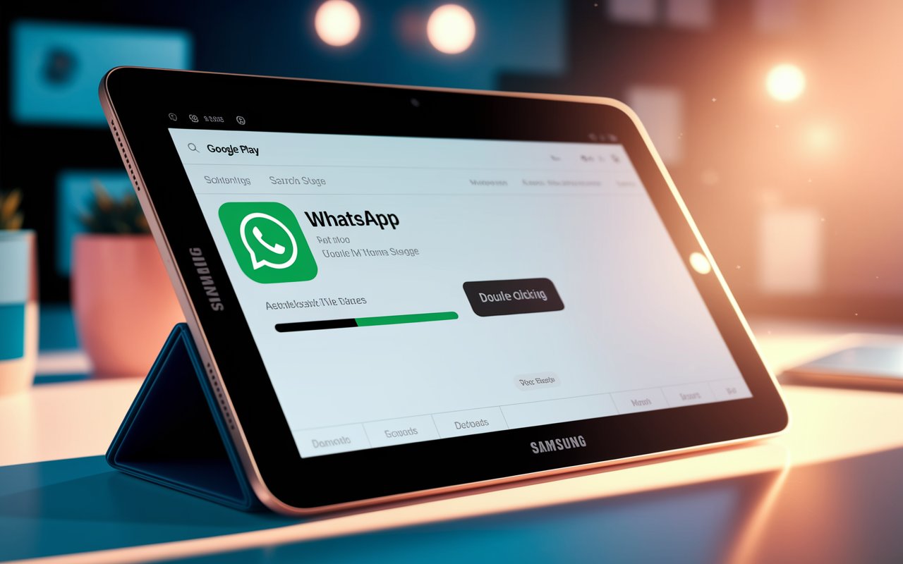 Downloading and Installing WhatsApp via Google Play Store