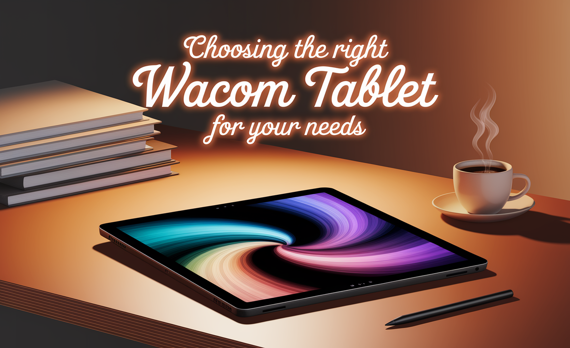 Final Verdict Choosing the Right Wacom Tablet for Your Needs