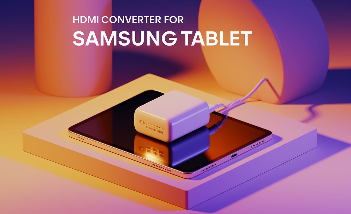 Hdmi Converter For Samsung Tablet