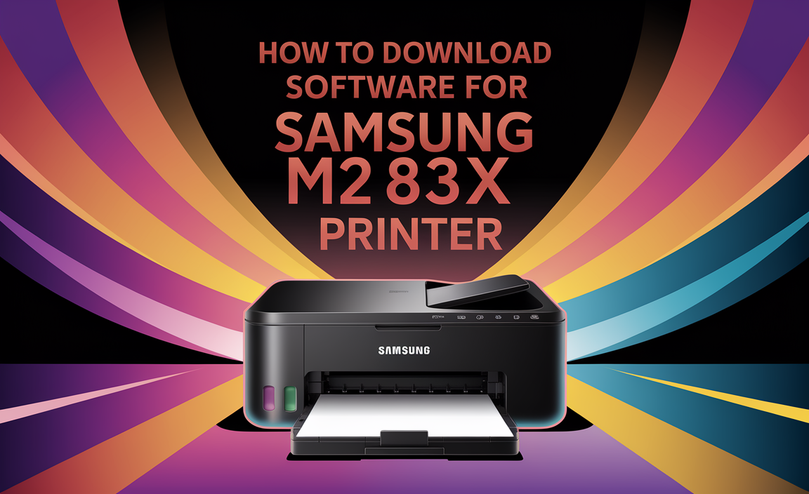 How To Download Software For Samsung M283X Printer