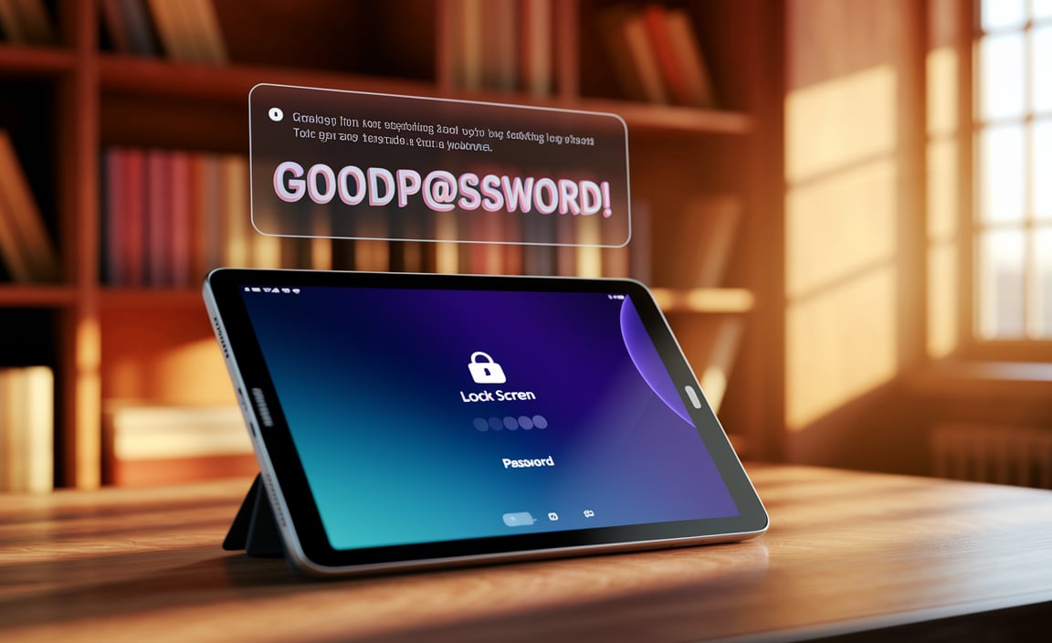 How to Change Your Samsung Tablet Password