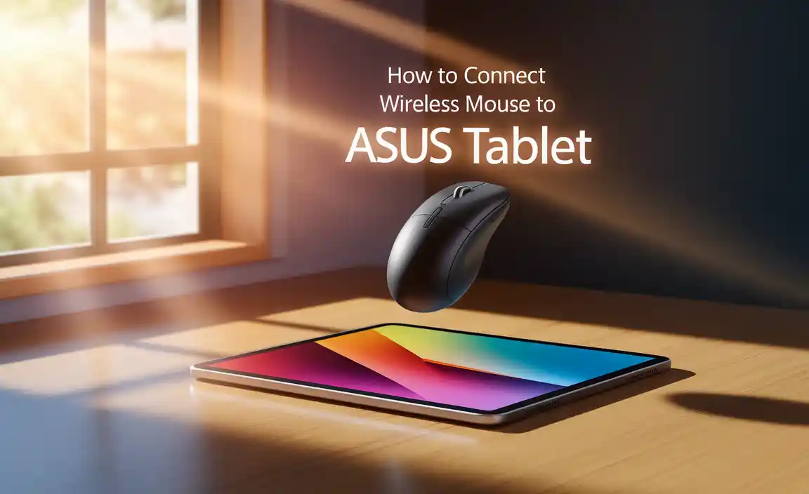 How to Connect Wireless Mouse to ASUS Tablet