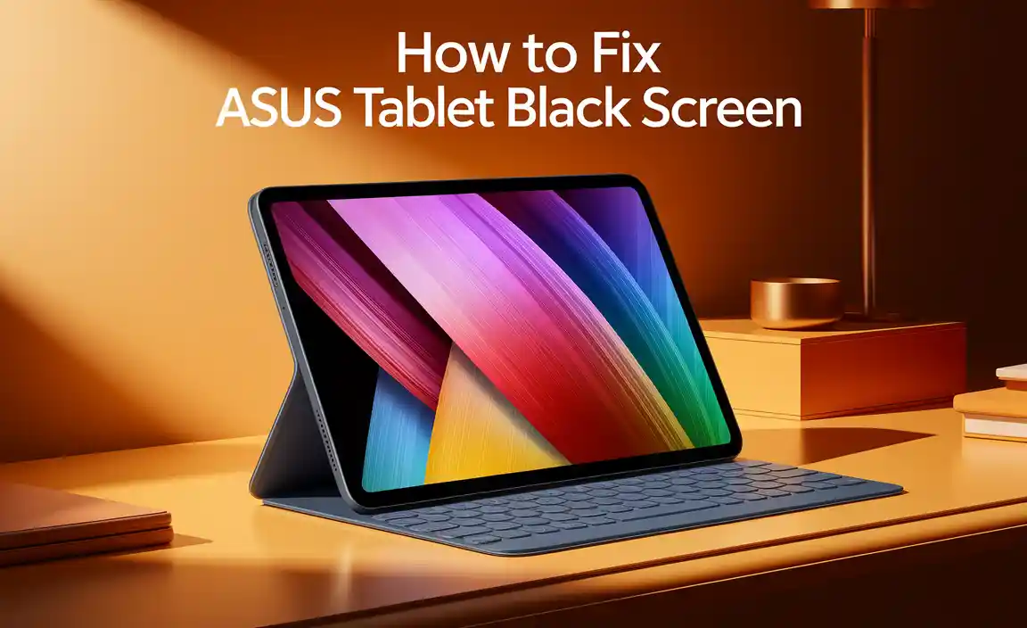 How to Fix Asus Tablet Black Screen