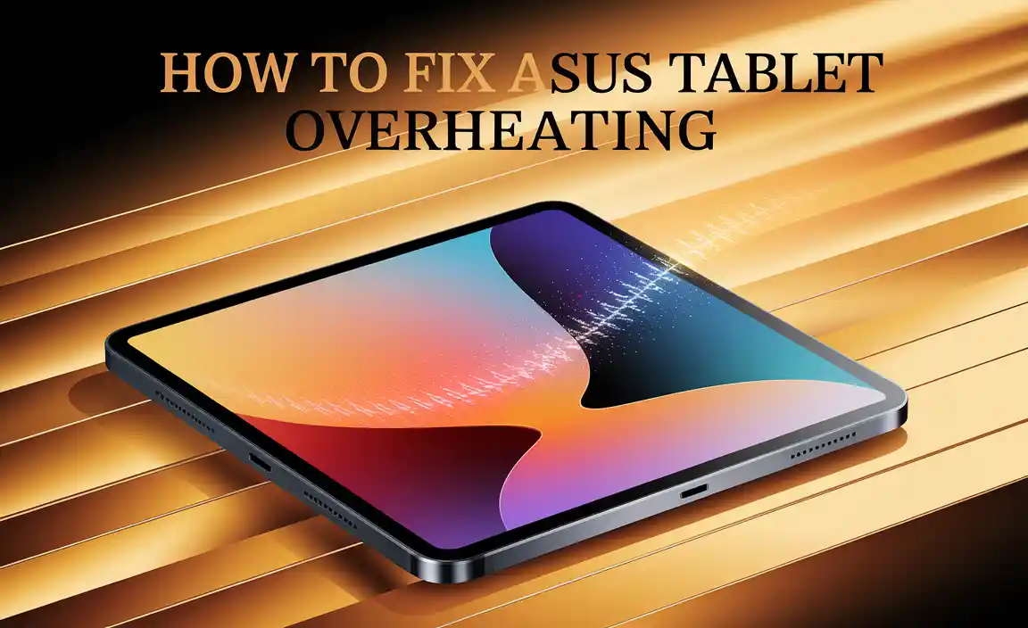 How to Fix Asus Tablet Overheating