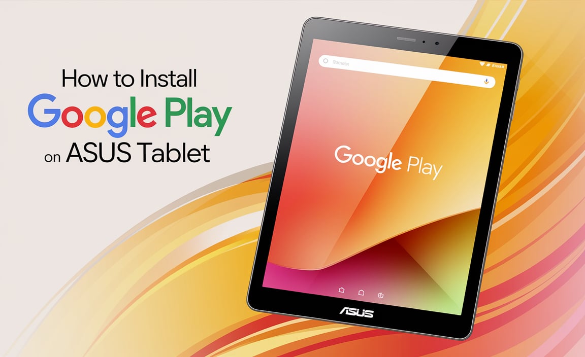 How to Install Google Play on Asus Tablet