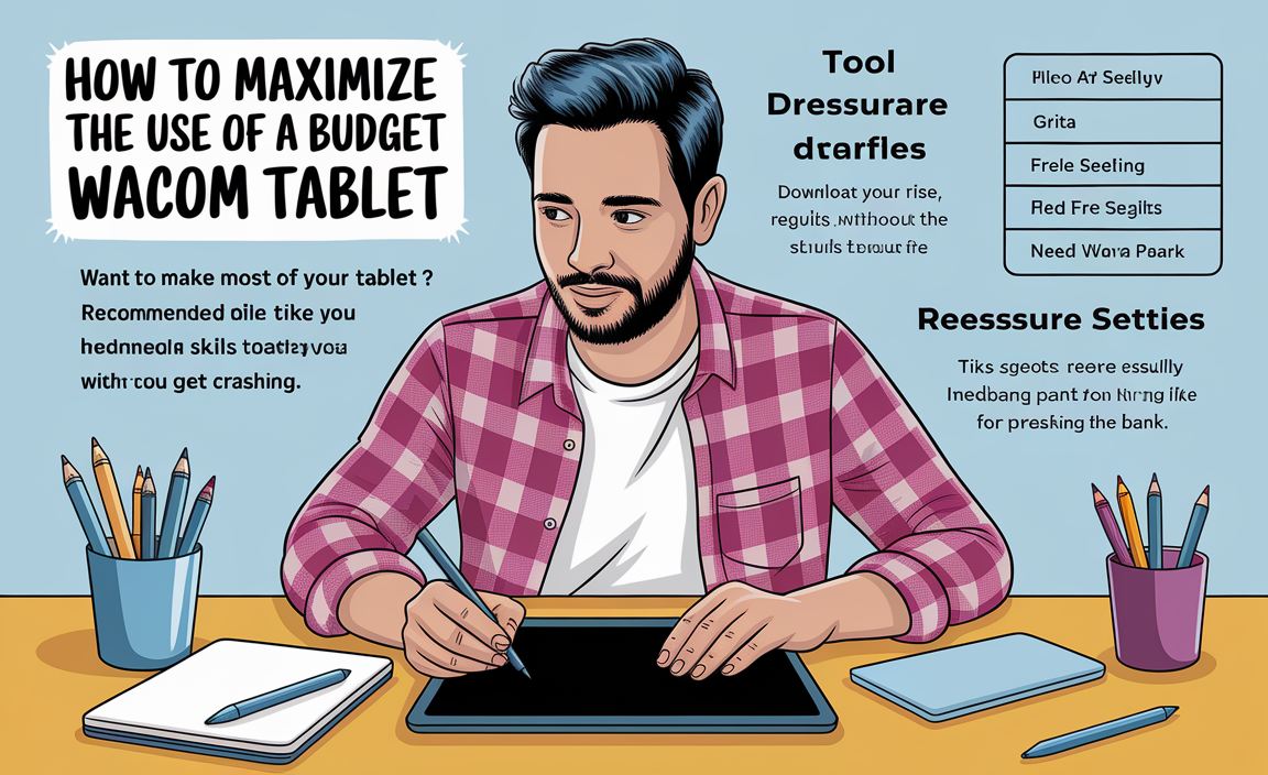 How to Maximize the Use of a Budget Wacom Tablet