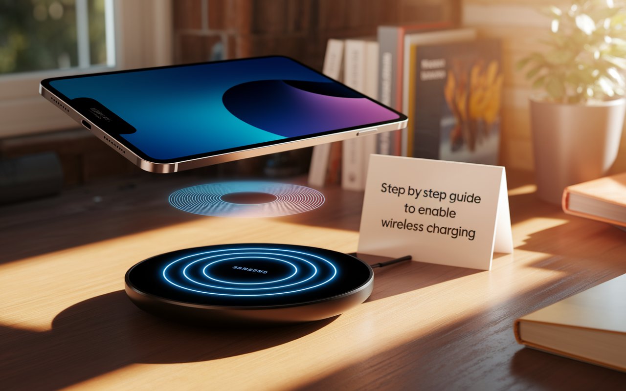 How to Set Up Wireless Charging for Your Samsung Tablet