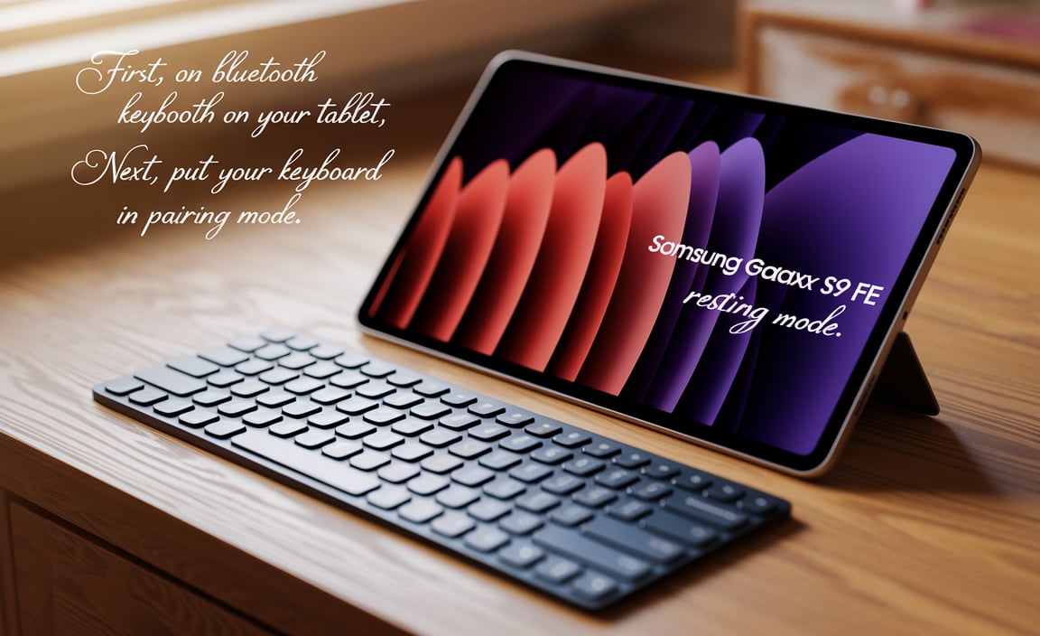 How to Set Up and Connect a Keyboard to Your Samsung Galaxy Tab S9 FE