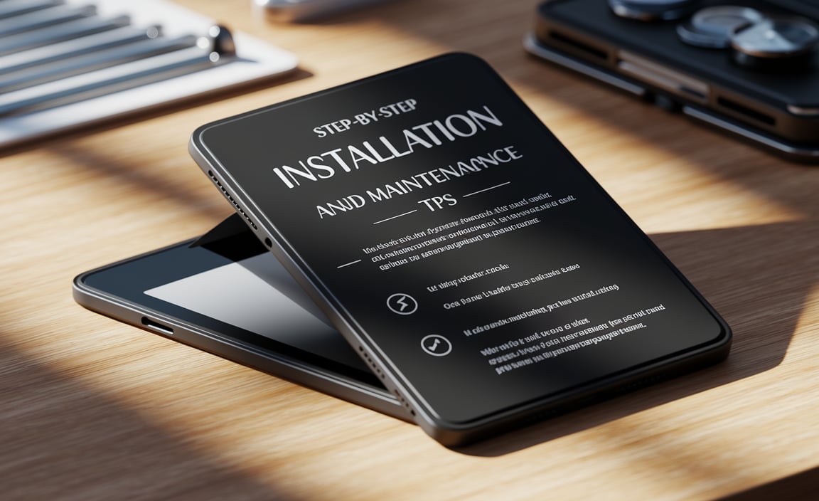 Installation and Maintenance Tips for Tablet Covers