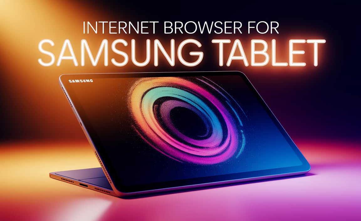 Internet Browser For Samsung Tablet