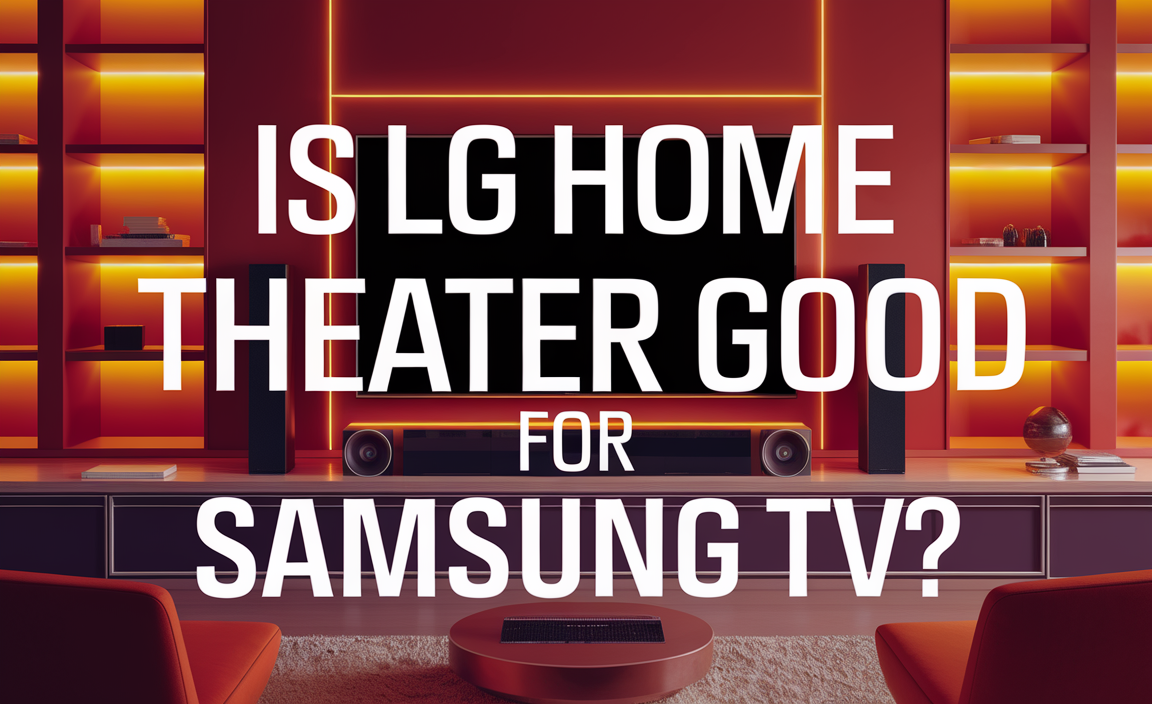 Is LG Home Theater Good For Samsung TV