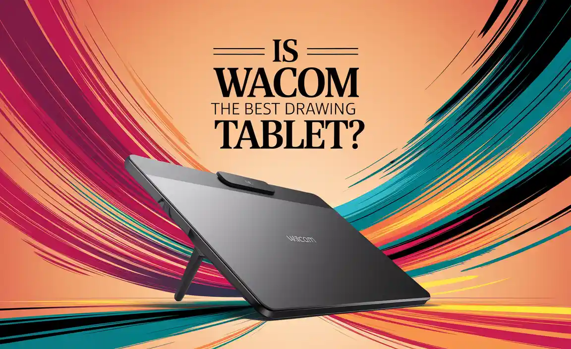 Is Wacom The Best Drawing Tablet
