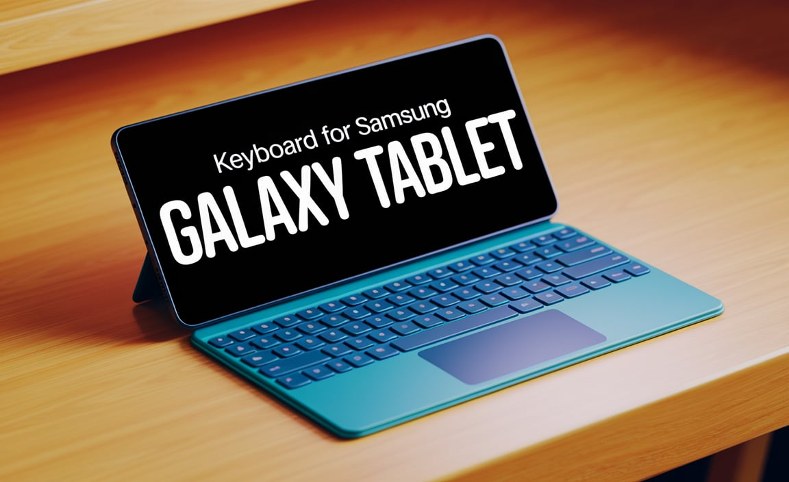 Keyboard For Samsung Galaxy Tablet