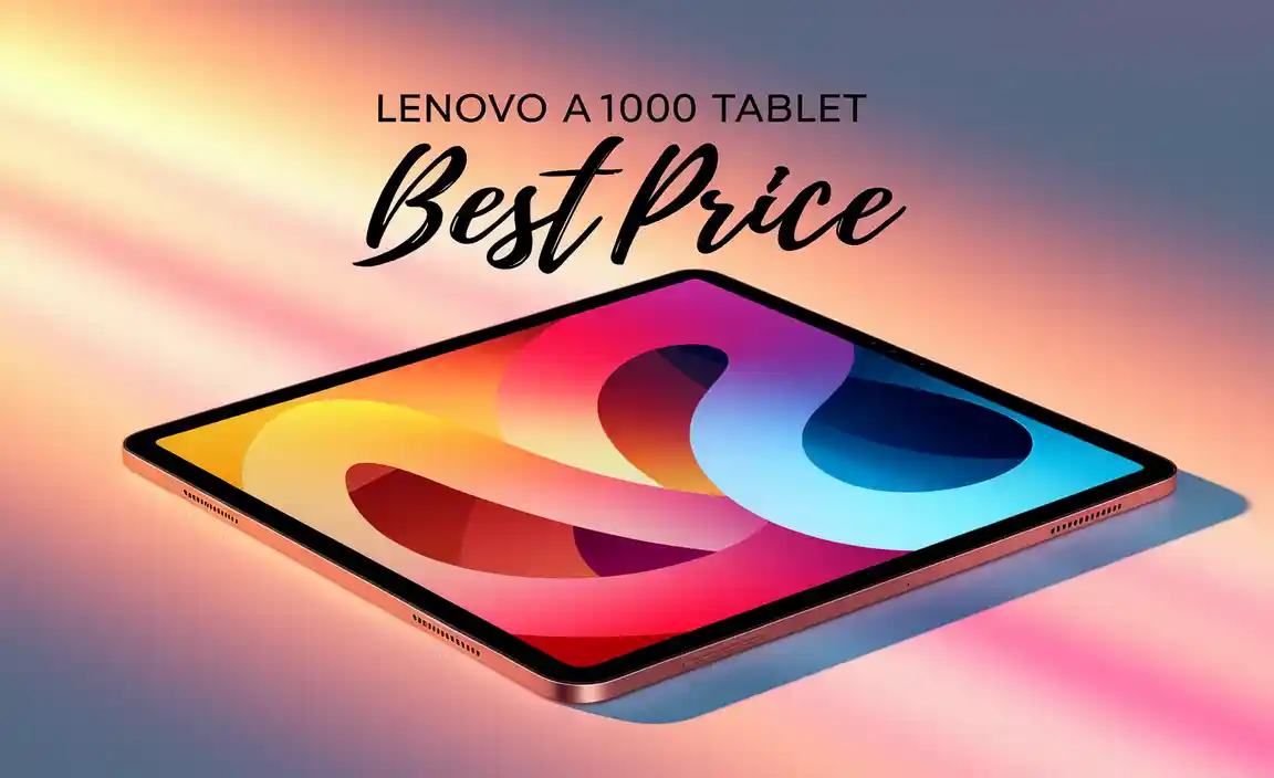 Lenovo A1000 Tablet Best Price