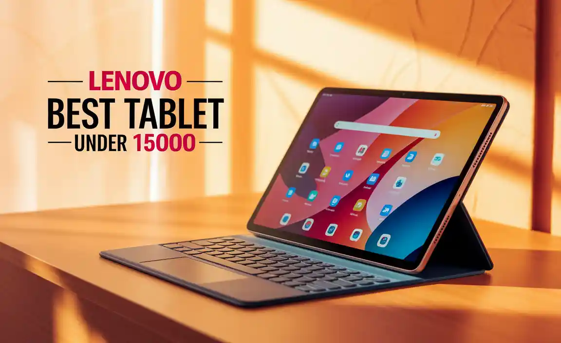 Lenovo Best Tablet Under 15000