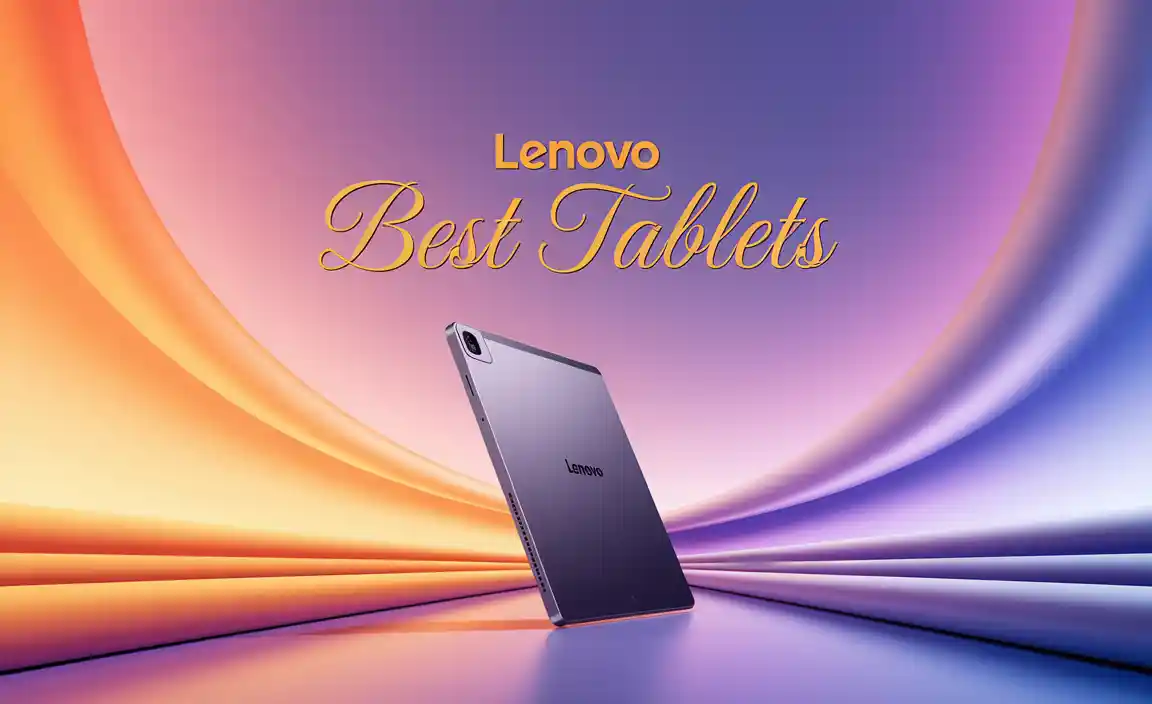 Lenovo Best Tablets