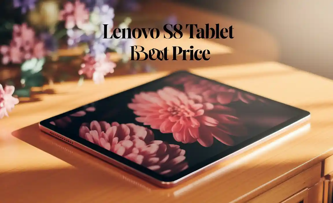 Lenovo S8 Tablet Best Price