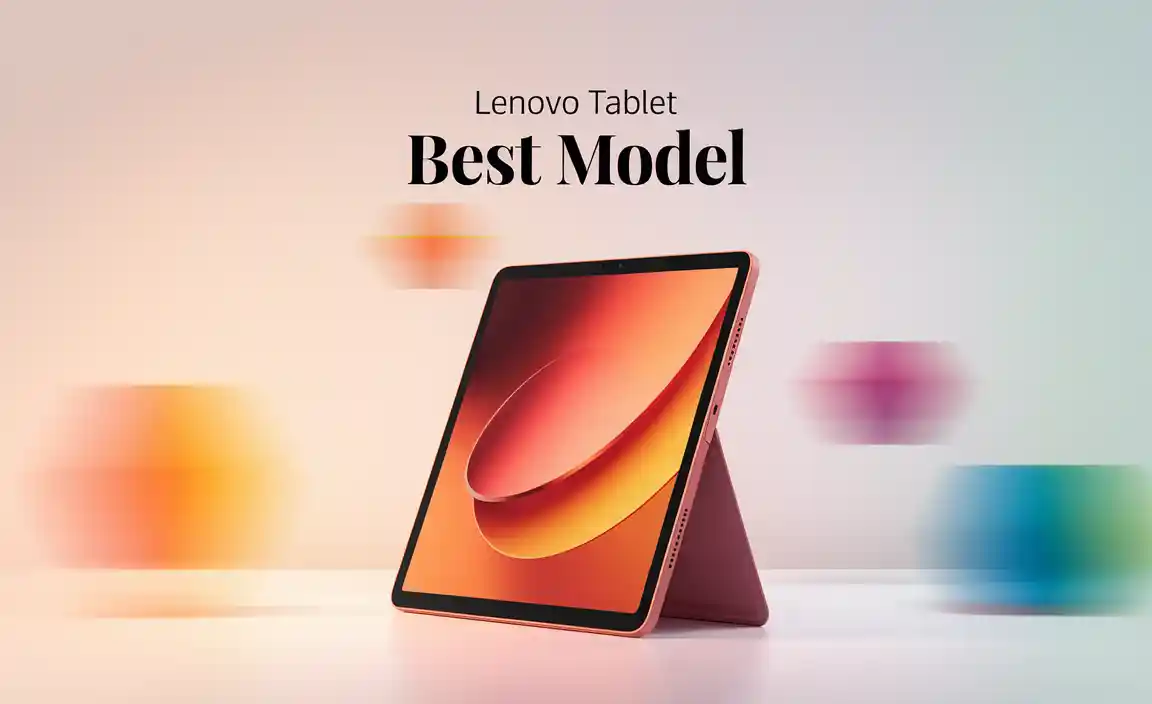 Lenovo Tablet Best Model