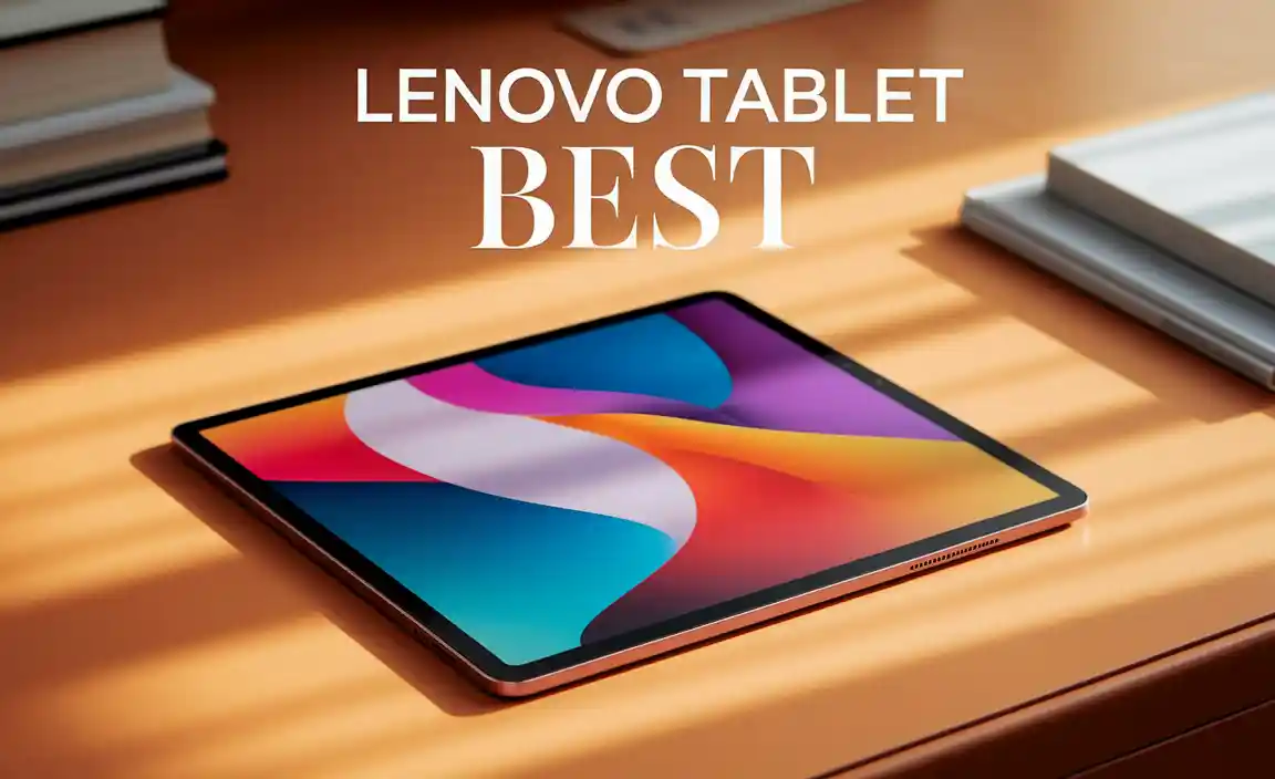 Lenovo Tablet Best