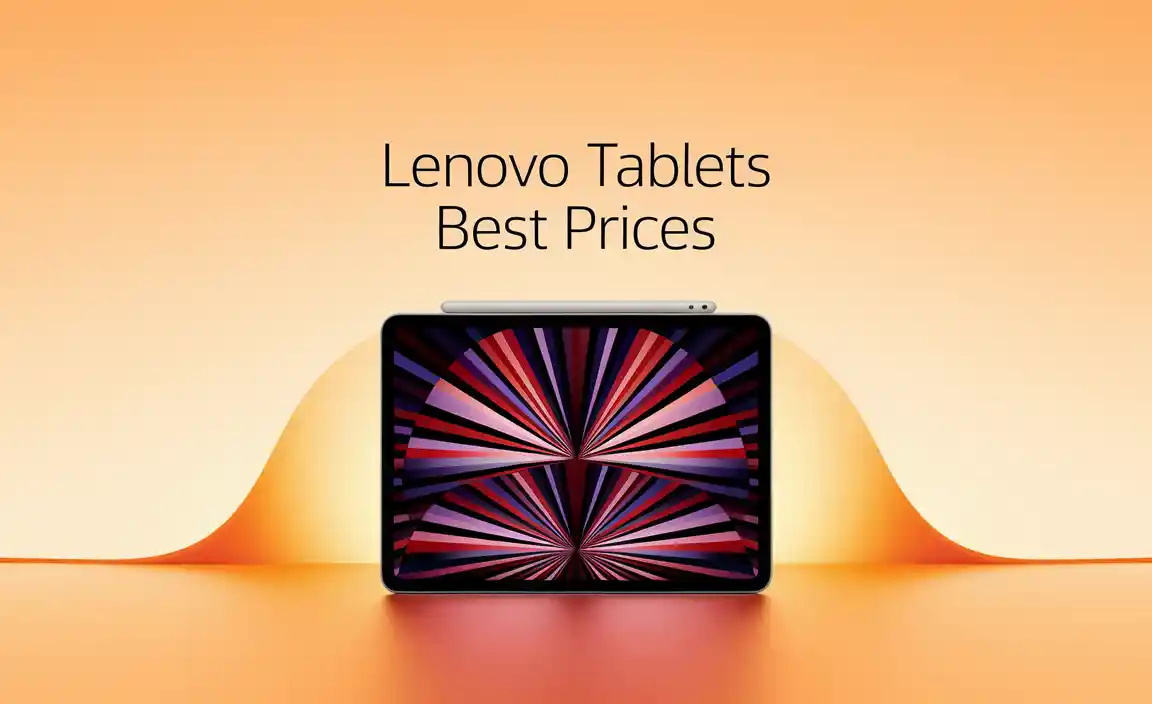 Lenovo Tablets Best Prices