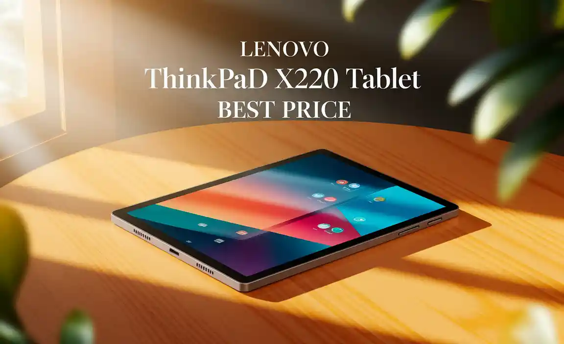 Lenovo Thinkpad X220 Tablet Best Price