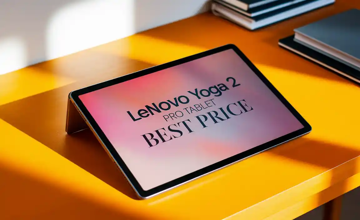 Lenovo Yoga 2 Pro Tablet Best Price
