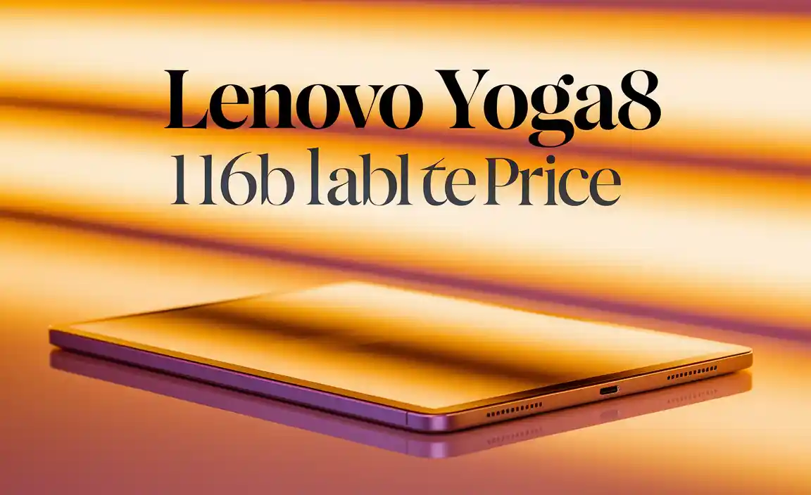 Lenovo Yoga 8 16GB Tablet Best Price