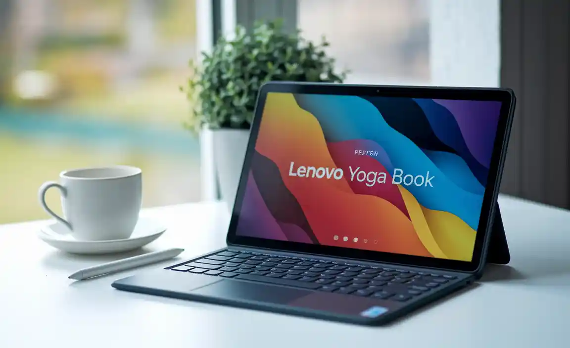 Lenovo Yoga Book: The Best Tablet With Stylus For Note Taking