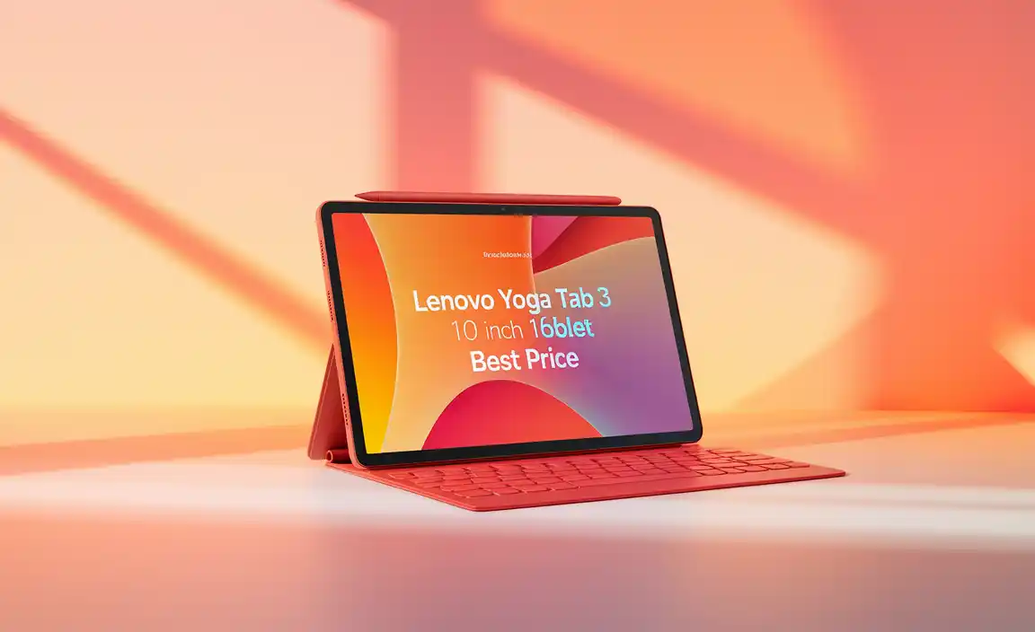 Lenovo Yoga Tab 3 10 Inch 16GB Tablet Best Price