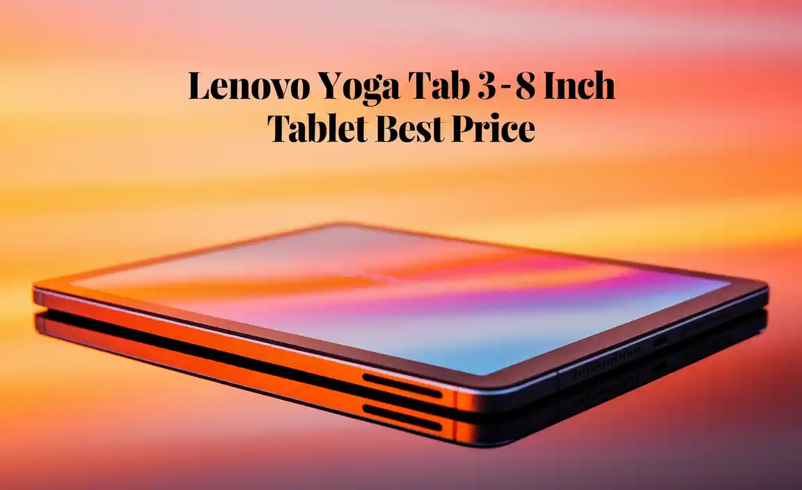 Lenovo Yoga Tab 3 8 Inch 16gb Tablet Best Price