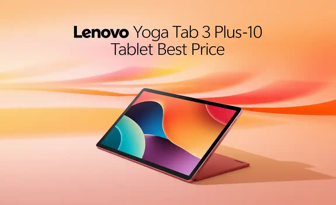 Lenovo Yoga Tab 3 Plus+ 10 Tablet Best Price