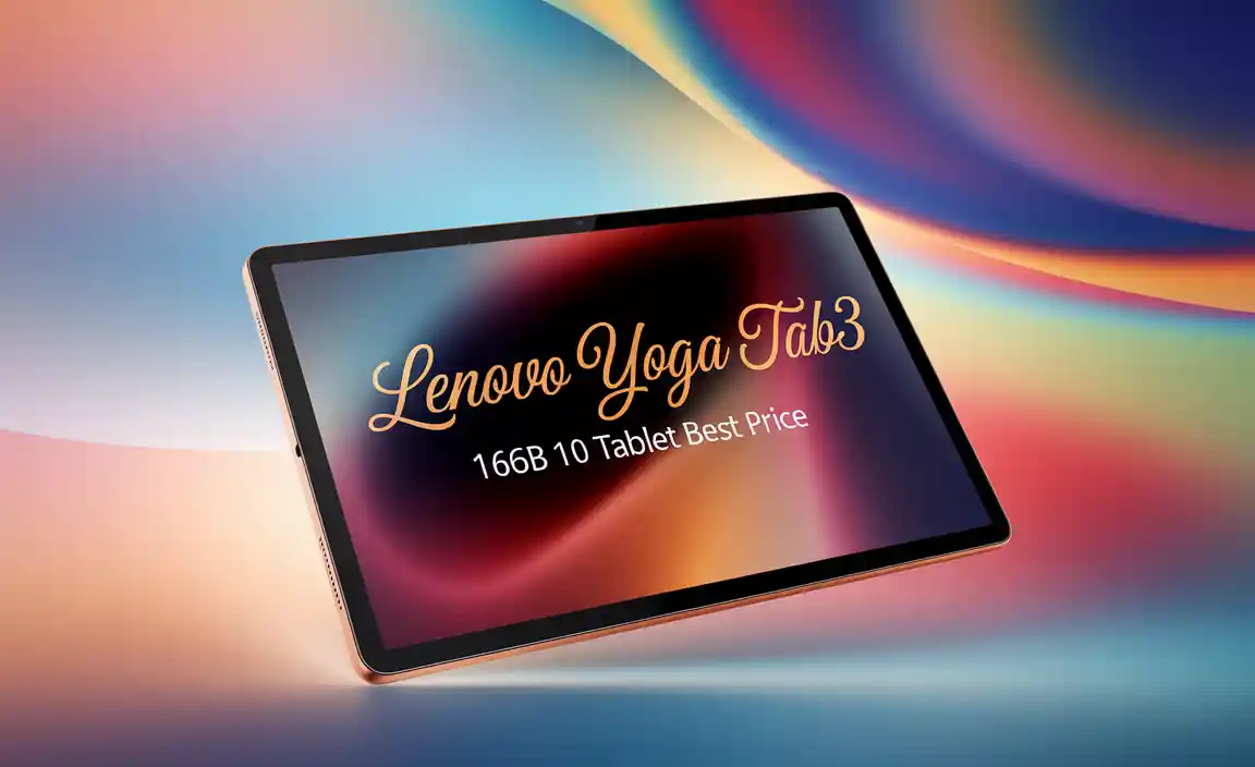 Lenovo Yoga Tab3 16GB 10 Tablet Best Price