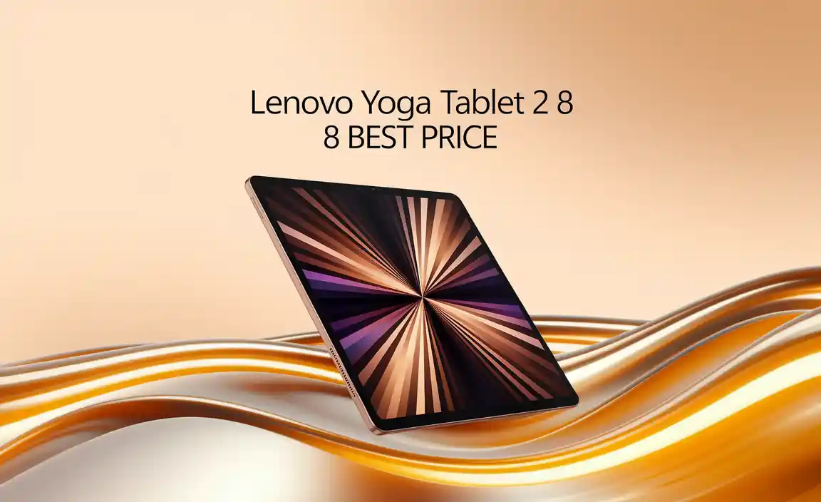 Lenovo Yoga Tablet 2 8 Best Price