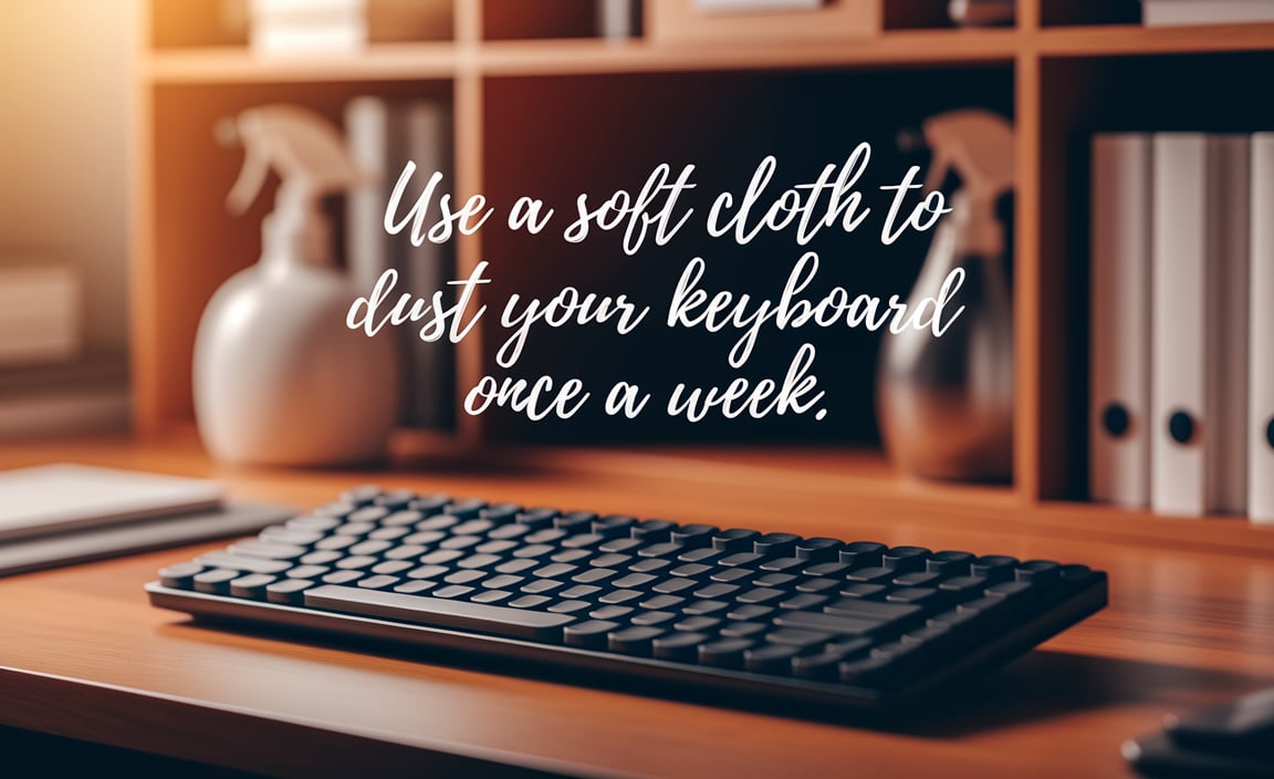 Maintaining and Caring for Your Keyboard