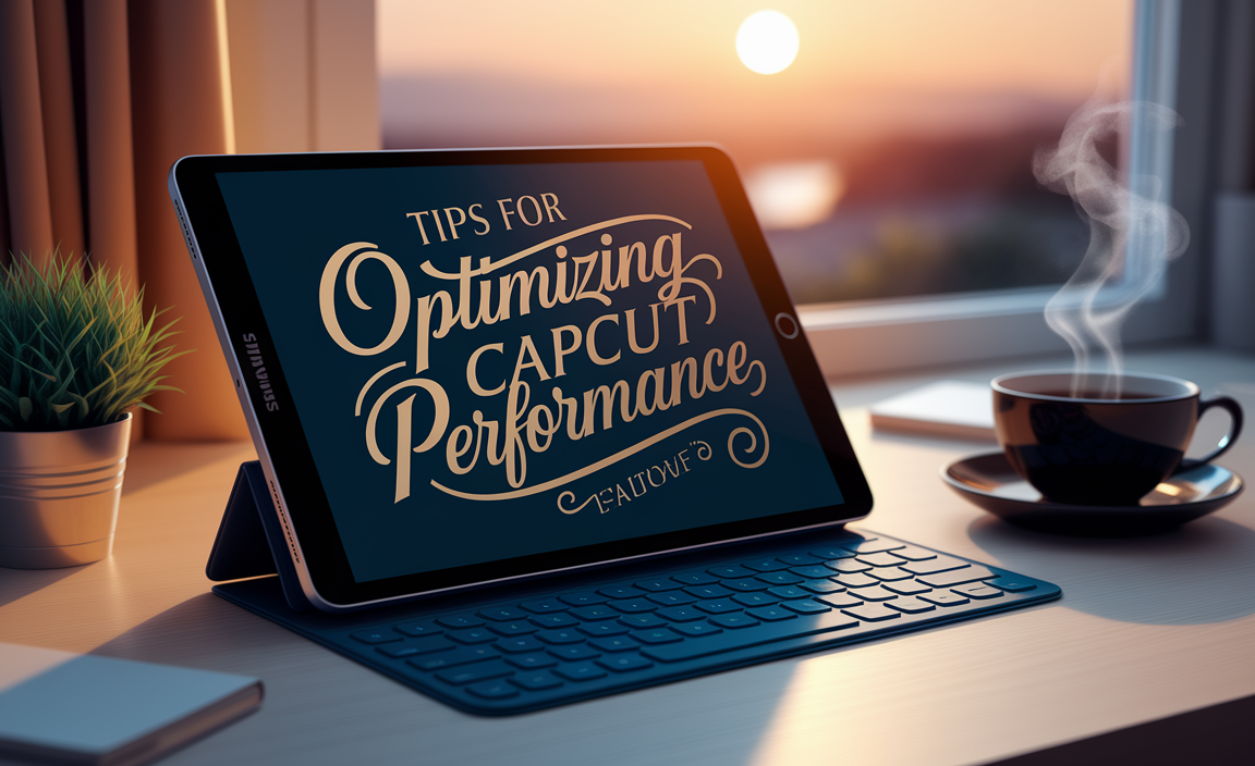 Optimizing CapCut Performance on Samsung Tablets
